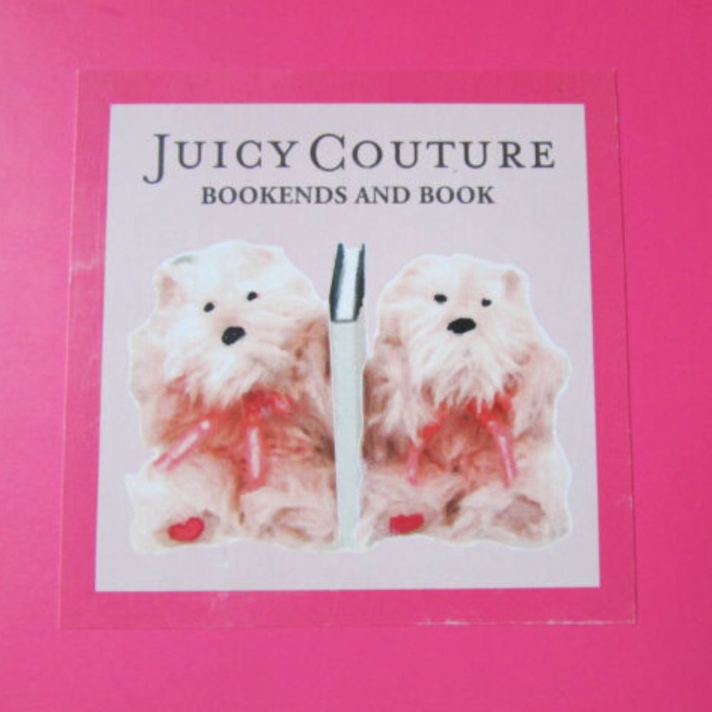 Juicy Couture Book Ends